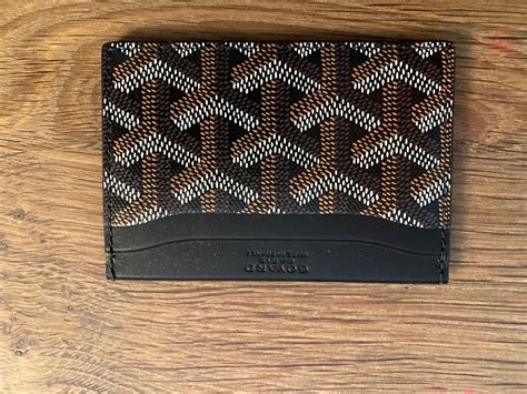 goyard card holder alternative|goyard card holder retail price.